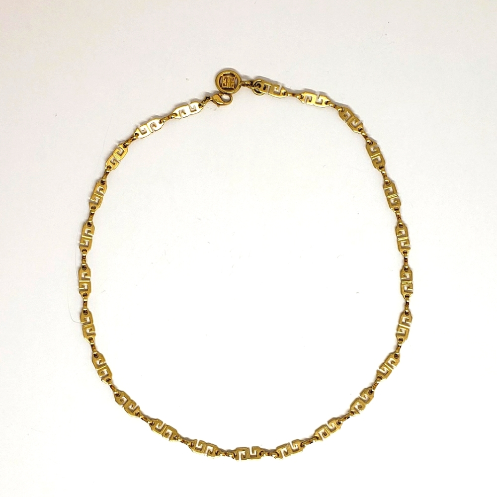 VTG Givenchy GG Link Necklace
